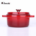 Cast Iron Dutch Oven and Sauce Pot with 360 Water-Cycling System 6QT